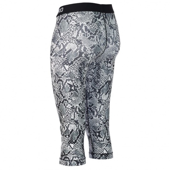 New Womens Nike Pro 3/4 Compression Training Tights / Leggings XS 823478 100 - Picture 2 of 4